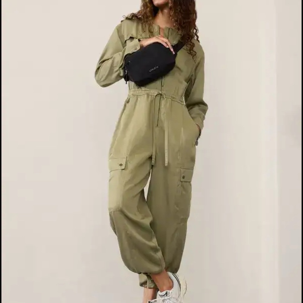 ATHLETA Celestial Utility Jumpsuit Size S - Picture 2 of 8